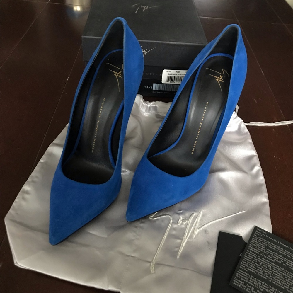 Giuseppe Zanotti - Klein - Royal Blue Pumps 39.5